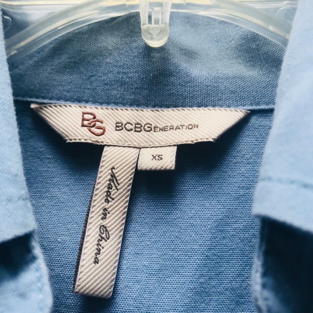 Bcbgeneration Chambray Button Up - image 2